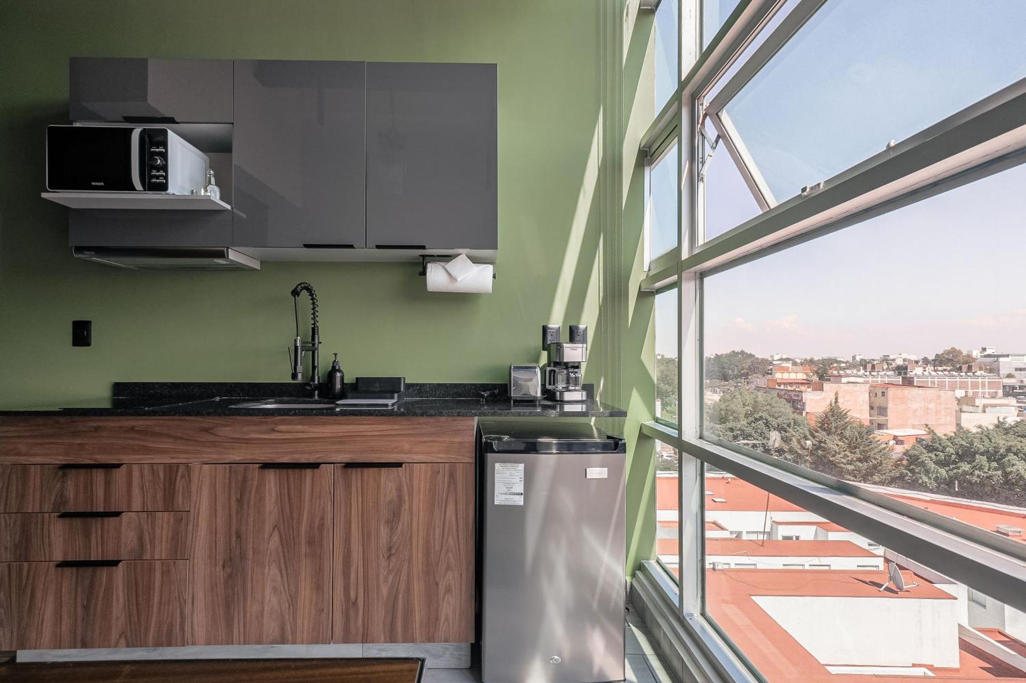 The Jungle Loft Tropical Comfort In A Centric Location With Kitchen Mexico City Exterior photo
